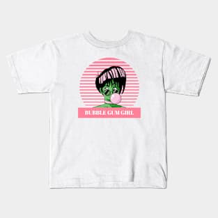 Bubble Gum Girl Kids T-Shirt